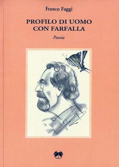 Copertina di Profilo di uomo con farfalla